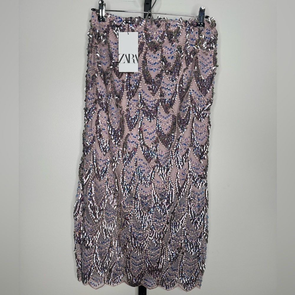 Zara Sequin Midi Skirt - Size XS (SOLD OUT!!!)